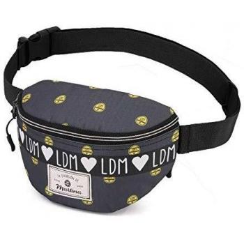 Karactermania Martina D'Antiochia (La Diversión de Martina) Gris Riñonera