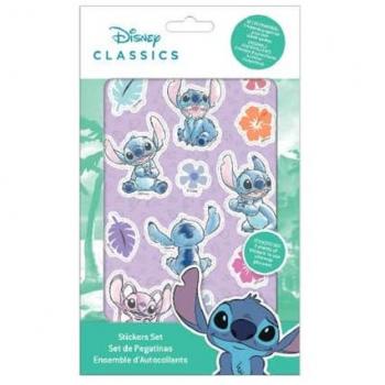 Conjunto de Pegatinas Disney Stitch: ¡Diversión sin límites!