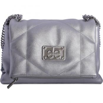 Bolso bandolera mujer plata