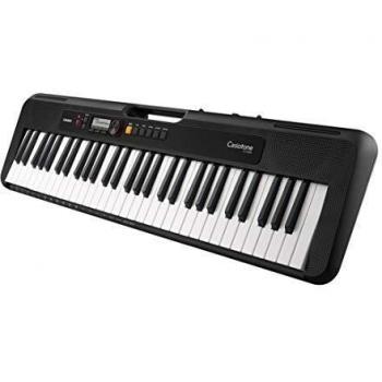 Tastiera Musicale Casio CT-S 200BK con 61 tasti pieni, 48 note, 400 suoni e modalità Dance Music