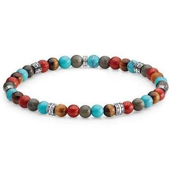 THOMAS SABO Pulsera de plata para hombre A1925-364-7-L17