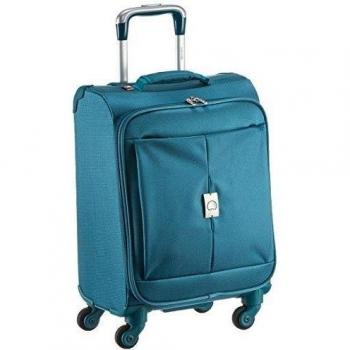 Maleta Delsey Passage Cabina Azul Turquesa con 4 Ruedas