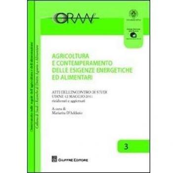 Agricoltura e contemperamento delle esigenze energetiche