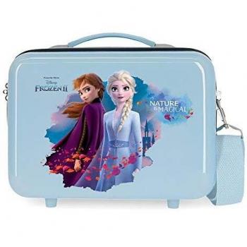 Disney Neceser ABS Nature Is Magical Azul Frozen II