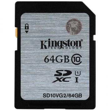 Kingston Scheda di Memoria SD UHS-I Classe 10 da 64GB