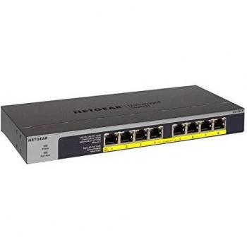 Netgear 8 Port POE/POE+ Gigabit Unmanaged Switch GS108LP-100EUS