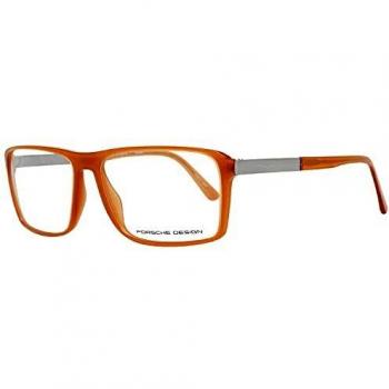 Porsche S0351481 Marcos para gafas recetadas, Marrón, 57 mm para Hombre