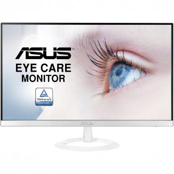 ASUS VZ239HE-W 23 Monitor, FHD, 1920 x 1080, IPS, Design Ultra-Slim, HDMI, D-Sub, Flicker Free, Filtro Luce Blu, Certificazione TUV, White