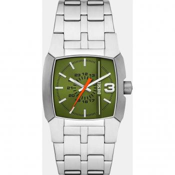 Cliffhanger DZ2150 – Reloj de Acero Inoxidable Plateado para Hombre