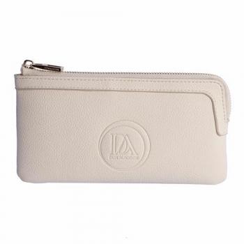 Don Algodón Monedero Kate Crema Blanca