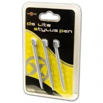 Penna Stylus MaxPro 3 Pack NDS Lite Argento
