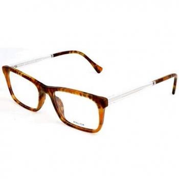 Police Brillengestelle VPL262N Monturas de Gafas, Amarillo (Gelb), 52.0 Unisex Adulto