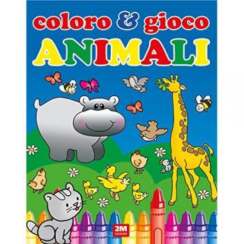 Animali. Coloro & gioco. Ediz. a colori