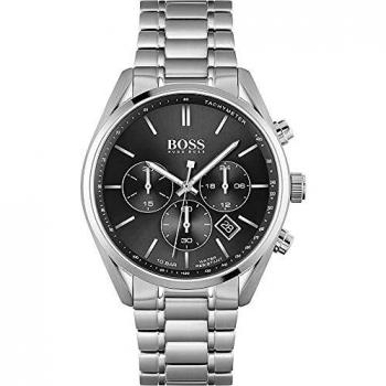Reloj Analógico Hugo Boss Champion Negro-Plata