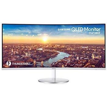 Samsung C34J791 Curved WQHD Monitor with Thunderbolt 3