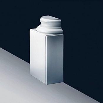 Base cuadrada alta para media columna Orac K1131