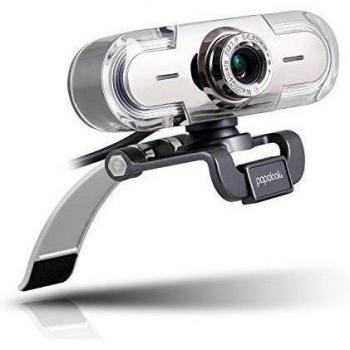 Papalook PA452 Full HD 1080p/30fps Webcam for PC with 65° Viewing Angle and Built-in Microphone for Laptop/Desktop, Works with Skype/Twitch/YouTube