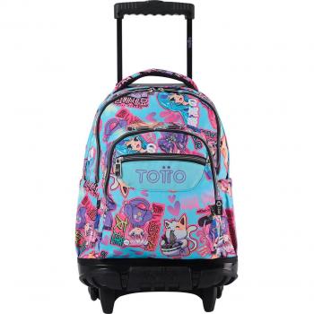 Mochila Totto con ruedas Modelo Anime