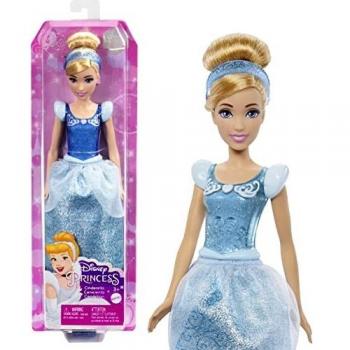 Disney Princess Cenicienta Muñeca con Pelo Rubio recogido