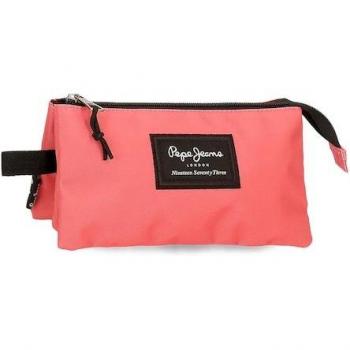 Estuche Pepe Jeans Aris Rojo -22x12x5cm