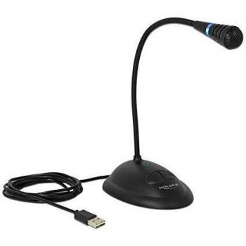 Microfono USB a collo di cigno per computer e notebook