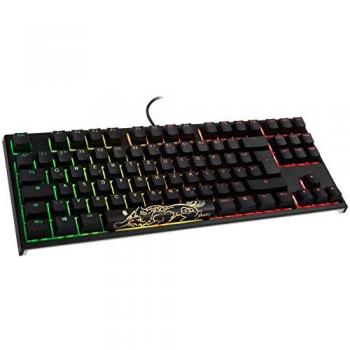 Ducky One 2 Cablata Tastiera Gaming Tedesca Nera