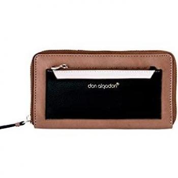 Cartera Monedero Don Algodón Cuero Mujer