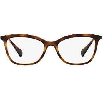 RALPH BY Ralph Lauren 0RA7104 Monturas de Gafas, Dark Havana, 52 para Mujer