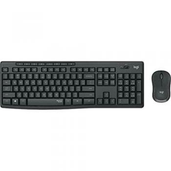 Logitech MK295 Combo Silenzioso Tastiera e Mouse Wireless Portoghese Grafite
