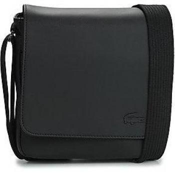 Lacoste Bandolera Flap Crossover Negro