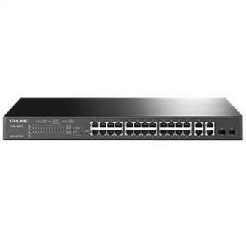 Switch PoE L2 24P 10/100 + 4G SFP