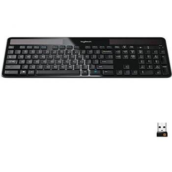 Logitech K750 Tastiera Solare Wireless per Windows, Layout Spagnolo QWERTY
