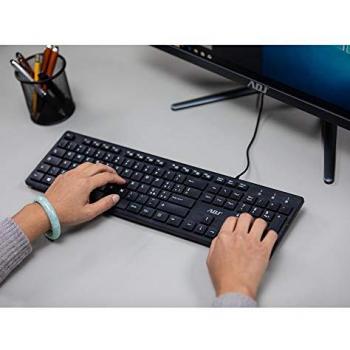 Tastiera ADJ Slim TA125 Multimediale Cablata USB