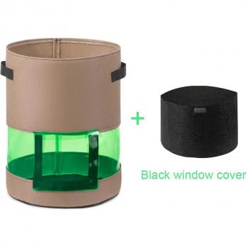 Bolsas de cultivo para patatas, 7/10 galones, reutilizables, resistentes, para jardín