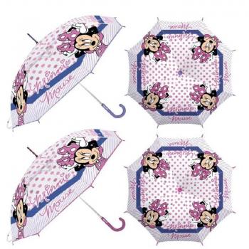 Paraguas Eva Transparente Minnie Disney Manual 46cm