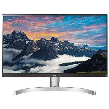 LG 27UK650 Monitor, 27 LED IPS UltraHD 4K HDR 10, 3840x2160, AMD FreeSync, 1 Billion of Colors (10bit), Height Adjustable, 2x HDMI, 1x Display Port, Audio Output