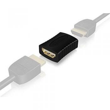 ICY BOX HDMI a HDMI Adaptador, Varios Colocaciones Negro Negro