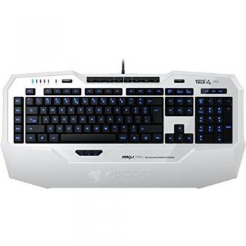 Roccat Isku FX DE Tastiera Cablata Bianco