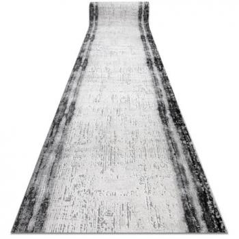 RUGSX Alfombra de pasillo TULS 51235 moderna, antracita 60 cm grey 60x310 cm