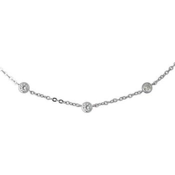 Collar LOVA LOLA VAN DER KEEN 7 LOVE Plata 925 con Diamante Sintético