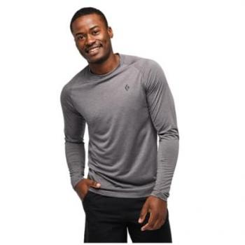 Black Diamond Lightwire L/S Tech-Tee Herren – Größe L – Blau