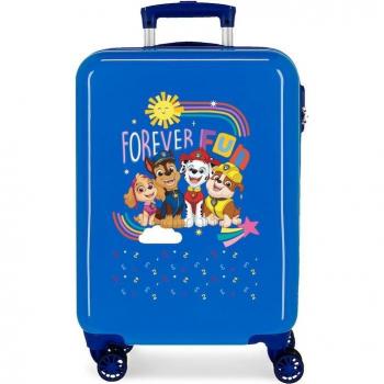 Maleta Patrulla Canina Forever Fun rígida azul