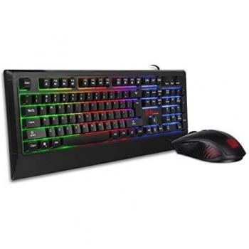 Tt eSPORTS Challenger Combo: German Language USB Keyboard and Mouse