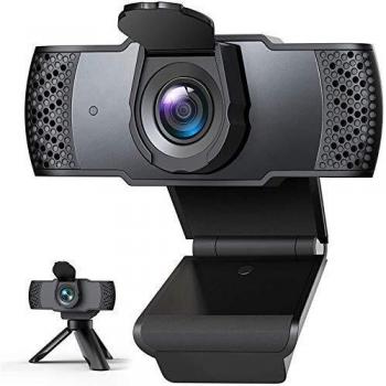 Webcam Full HD IVSO 1080P + Microfono con Shutter Privacy