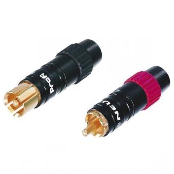 Neutrik Conector RCA Dorado de 7,3 mm