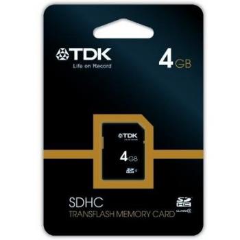 TDK Sicurezza Digitale 4GB Classe 4