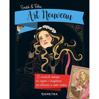 Art nouveau. Scratch & relax. Con gadget