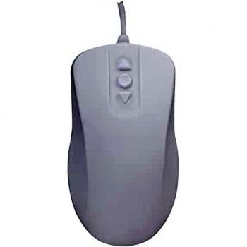 Cherry AK-PMH12 mouse ottico ambidestro 1.000 dpi usb igienico con cavo disinfettabile 3 tasti white
