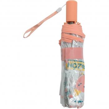 Paraguas mediano transparente Mr Wonderful: Ni tormenta, ni tormento. ¡Yo tengo el corazón contento!