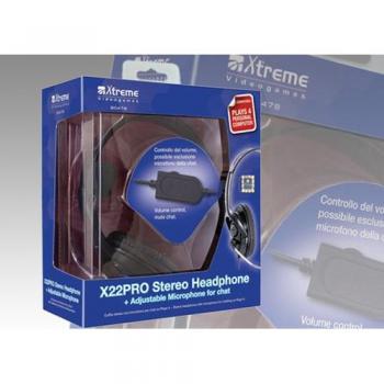 Xtreme 90478 Stereofonico Passanuca Nero cuffia e auricolare